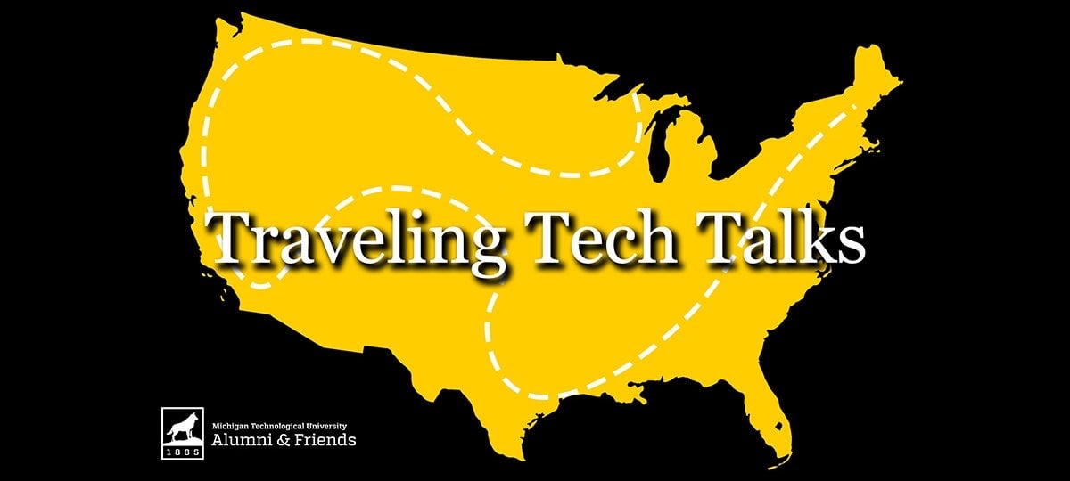 Traveling Tech Talks Graphic