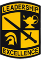 Army ROTC Leadership Excellence logo.