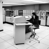 Univac computer, 1973