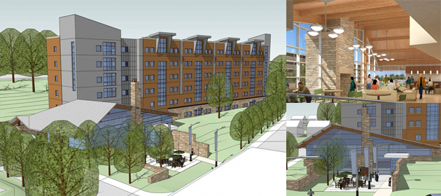 Michigan Tech's New Residential Apartments Building
