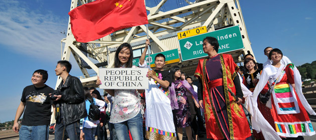 China in 2009 Parade of Nations