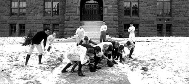 Early Michigan Tech football team