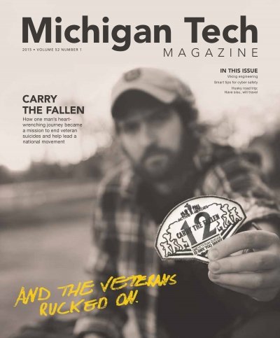 2015 Michigan Tech Magazine: Issue 1 cover image