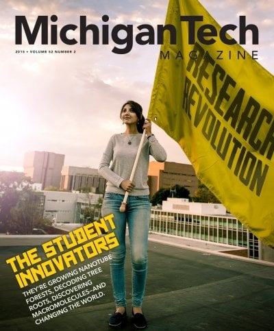 2015 Michigan Tech Magazine: Issue 2 cover image