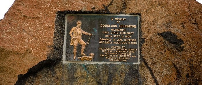Houghton Memorial Plaque