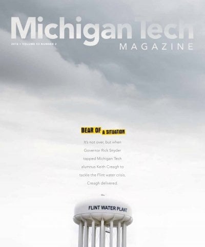 2016 Michigan Tech Magazine: Issue 2 Cover Image