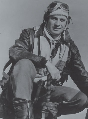 John Hascall in his pilot gear.
