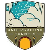Underground tunnels icon.