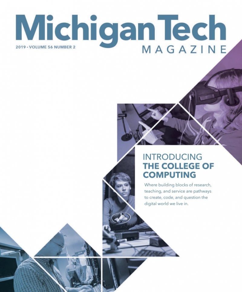 2019 Michigan Tech Magazine: Issue 2 Cover Image