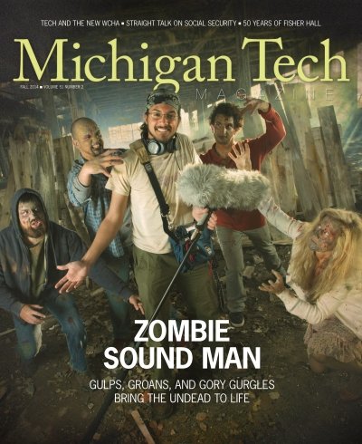 Fall 2014 Michigan Tech Magazine cover image