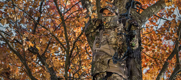 Camouflaged hunter