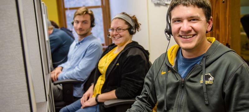 Michigan Tech student callers