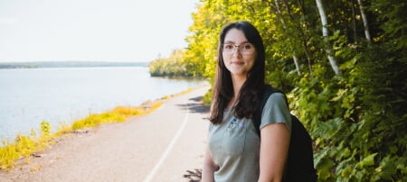 Two years ago, the field of acoustics was brand new to Jennifer Celeste. Now, the Michigan Tech junior and Barry Goldwater Scholarship recipient is ready to take the field by storm.