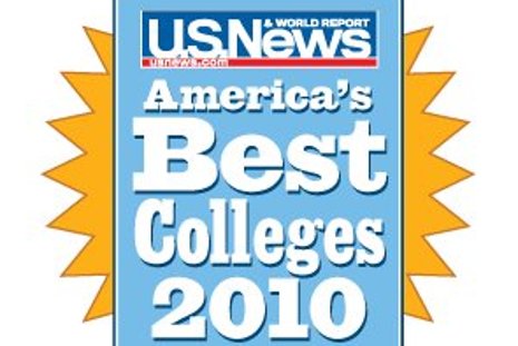 US News & World Report Undergraduate Rankings 2010