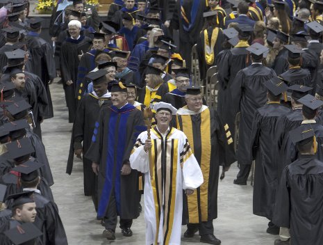 Spring Commencement Procession 2009