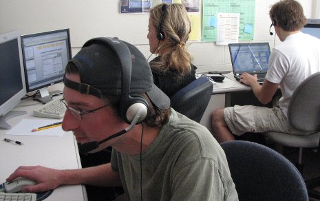 CTT Webinar Technical support experts guide transportation technology webinar participants through web-based training.