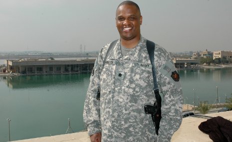 Lt. Col. Otha Thornton  serving in Iraq