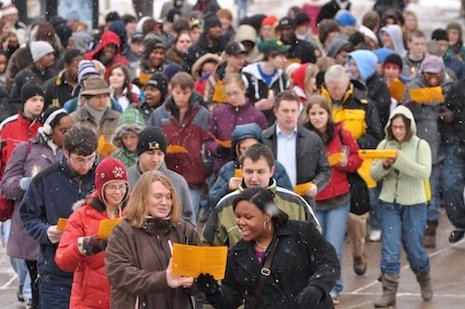 Michigan Tech celebrates Martin Luther King Day, 2010