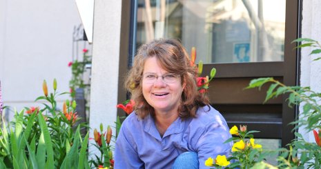 The Campus in Bloom Master Gardener Lynn Watson