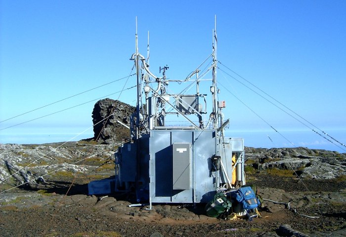 The PICO Mountain Observatory, in the Azores