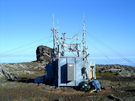 The PICO Mountain Observatory, in the Azores