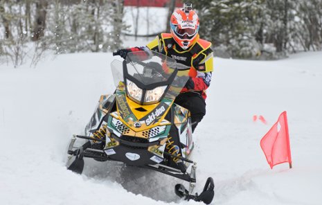 Clarkson University's winning entry in the 2011 Clean Snowmobile Challenge