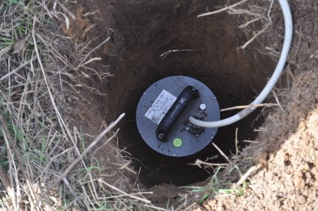 Booms in Wisconsin Seismometer is shown near Clintonville, Wis.