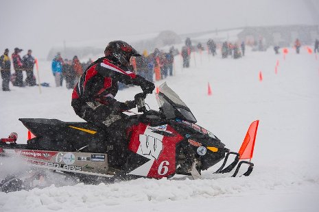 Wisconsin-Madison's winning internal combustion sled.