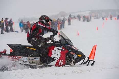 2013 Clean Snowmobile Challenge Wisconsin-Madison's winning internal combustion sled.