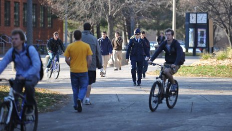 Michigan Tech has been named a Bike Friendly University.