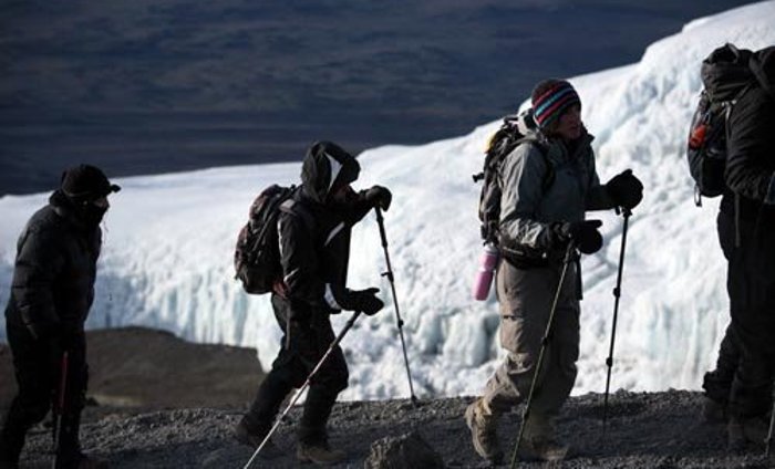 Teachers in Africa Teachers trek up Mt. Kilimanjaro.