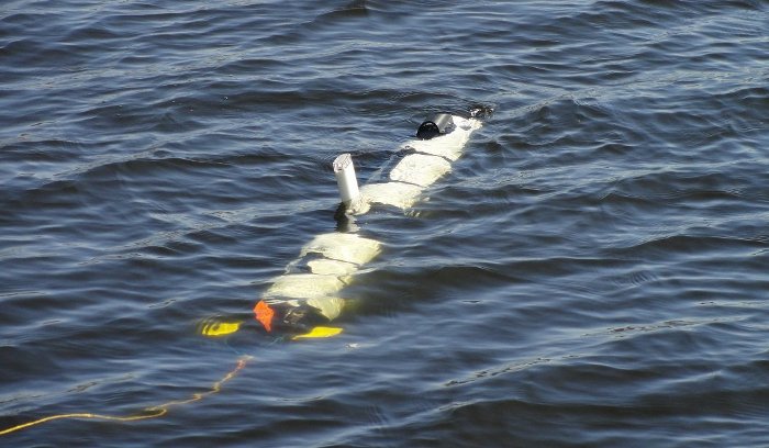 GLRC AUV GLRC scientists will do cutting-edge research with this new generation of Autonomous Underwater Vehicle.