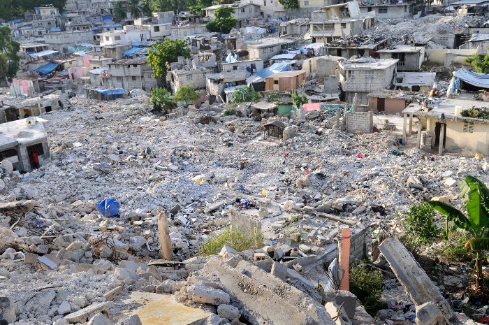 Haiti Earthquake Saving lives after disasters like the Haitian earthquake is the focus of Thomas Oomen's remote-imaging research.