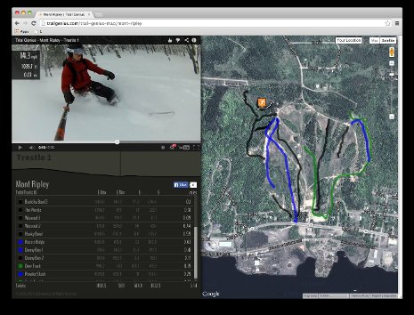 Alumni Chris Marr and Jason Manders run a website to interactively map trail systems nationwide. Michigan Tech's Mont Ripley is the pilot ski hill featured on the site.