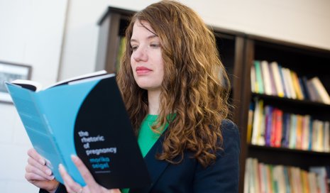 Marika Seigel Associate Professor of Humanities Marika Seigel examines her new book, The Rhetoric of Pregnancy.