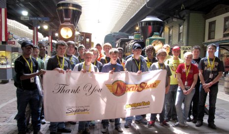 Students visited the Lake Superior Railroad Museum, where they got to ride on the North Shore Scenic Railroad.