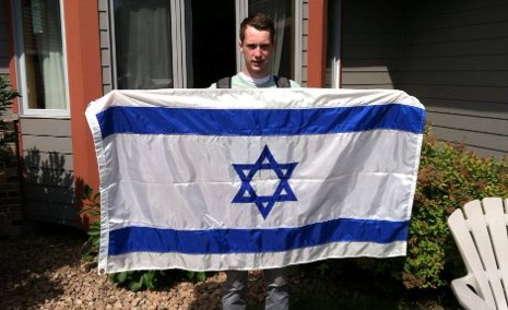 Nathan Sankary heads for graduate school in Israel. 