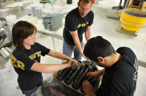 Hands-on education prepares Michigan Tech students for high-paying jobs. 
