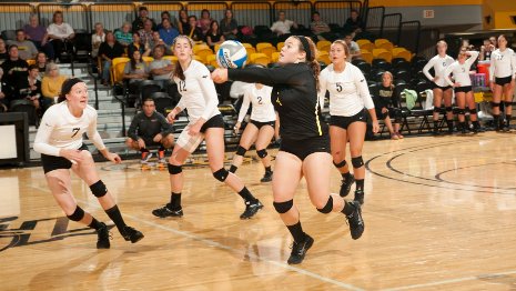 Volleyball Team Michigan Tech's volleyball team is as good in the classroom as they are on the court.
