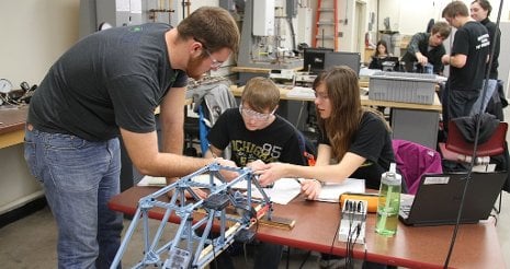 TECAID A new NSF program will help Michigan Tech's Department of Mechanical Engineering-Engineering Mechanics attract more women and under-represented minority undergraduates.