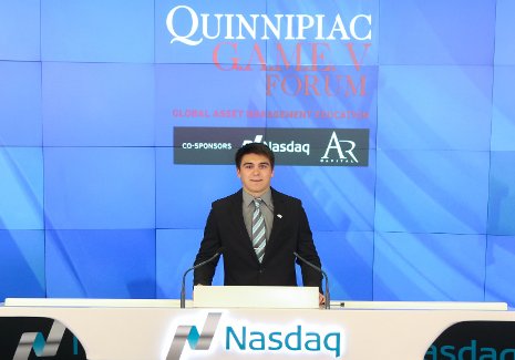 Cory Sullivan participating in Nasdaq closing