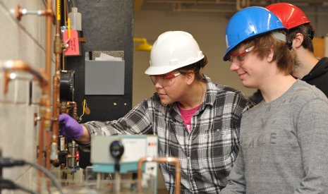 Students in Michigan Tech's Unit Operations Lab get hands-on preparation for high-powered chemical engineering careers.