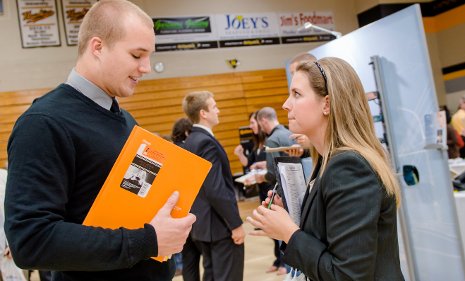 Employers find well-qualified students at Michigan Tech's semi-annual Career Fairs.