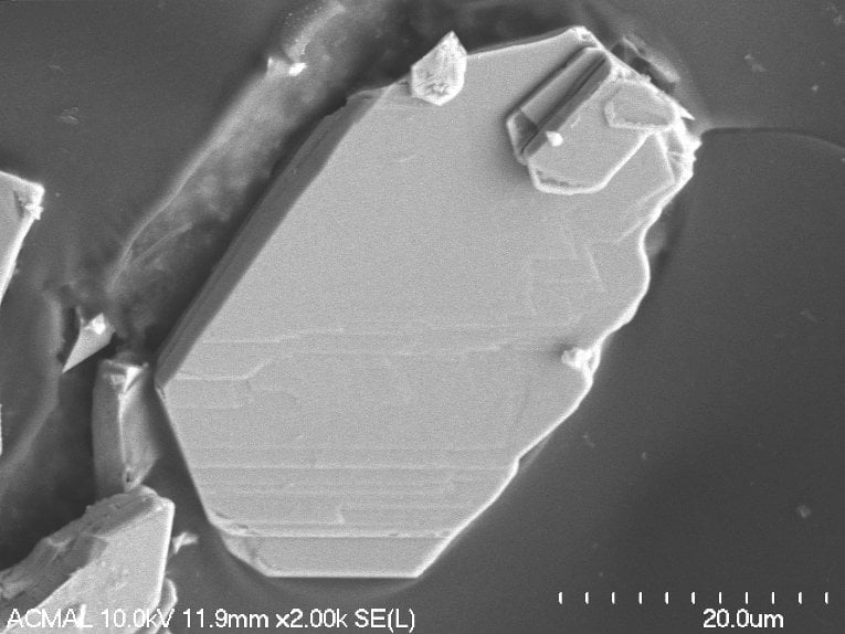 Minerals Leo SEM uranium