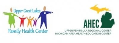 Upper Great Lakes Family Health Center and Michigan Area Health Recreation Center logo