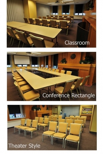 Classroom and meeting room setups