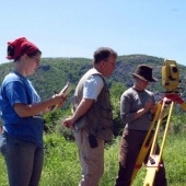Researchers surveying