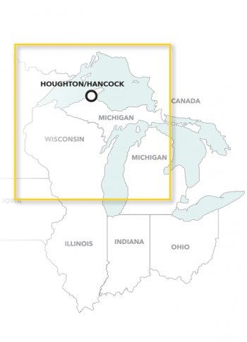Hancock/Houghton Map