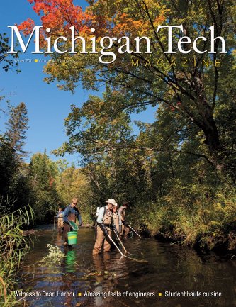 Michigan Tech Magazine Winter 2011-12 Cover