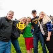 Group photo of a family.